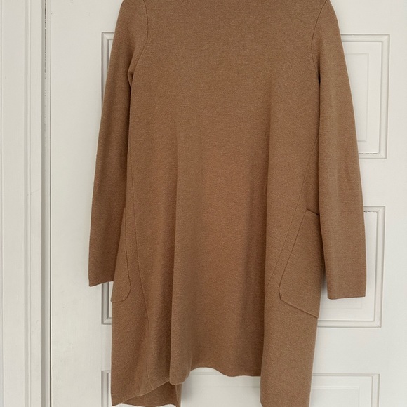 J. Crew Camel Knit Long Sweater - Picture 2 of 4
